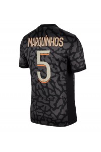 Fotbalové Dres Paris Saint-Germain Marquinhos #5 Třetí Oblečení 2023-24 Krátký Rukáv